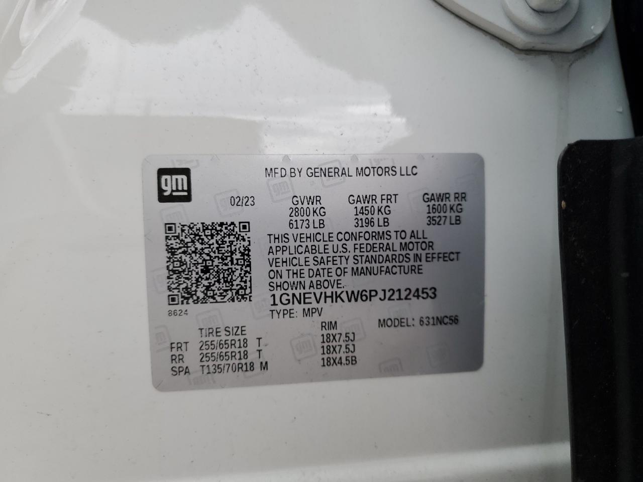 2023 Chevrolet Traverse - zdjęcie 14