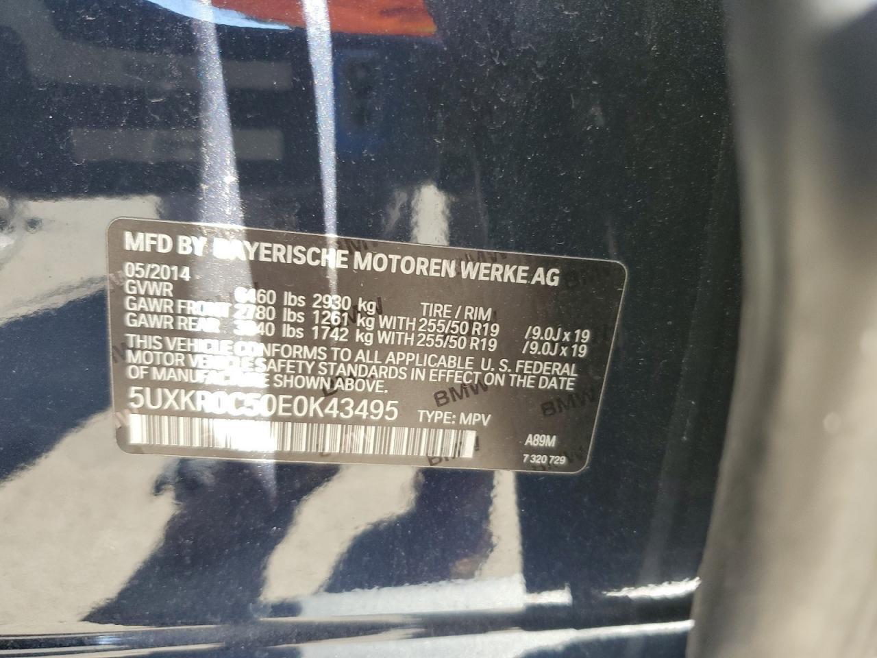 2014 BMW X5 xDrive35I - zdjęcie 13