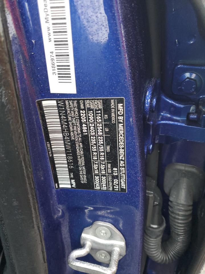 2021 Mercedes-Benz Glb 250 4Matic - zdjęcie 12