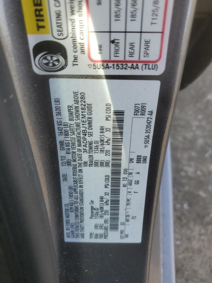 2014 Ford Fiesta Se - zdjęcie 12