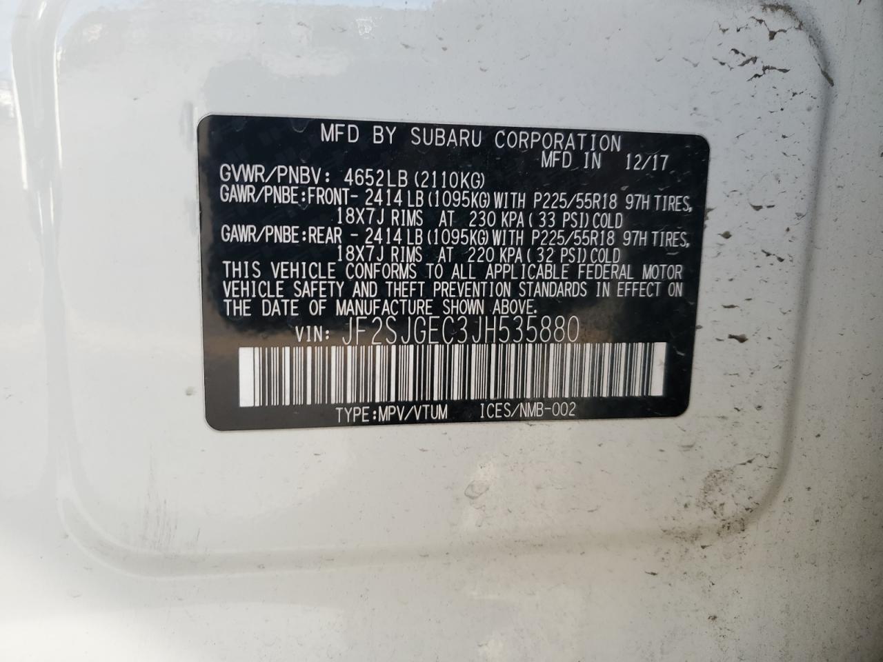 2018 Subaru Forester 2.0Xt Premium - zdjęcie 13