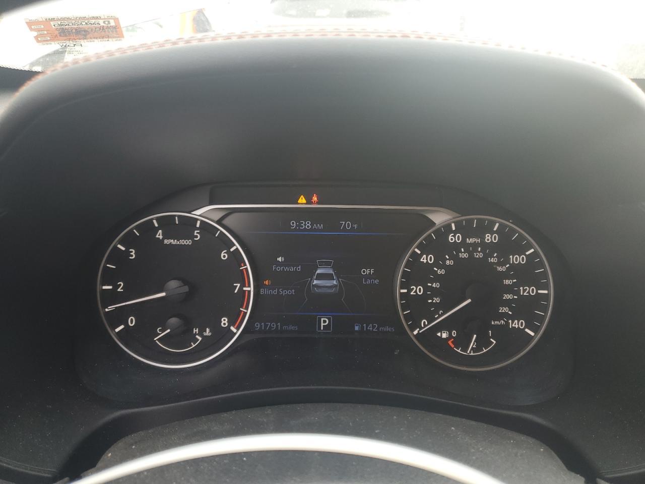 2020 Nissan Altima Sr - zdjęcie 9