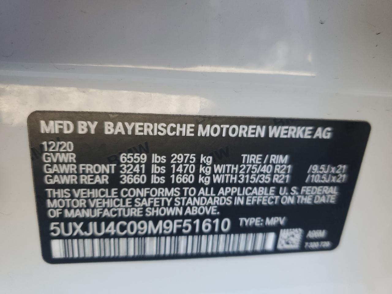 2021 BMW X5 - zdjęcie 14