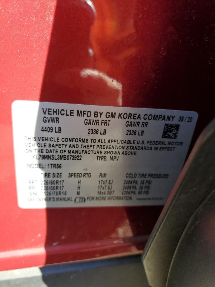 2021 Chevrolet TrailBlazer - zdjęcie 12