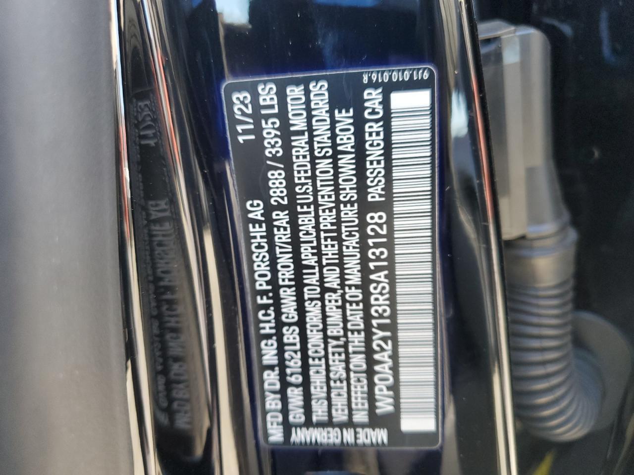 2024 Porsche Taycan - zdjęcie 12