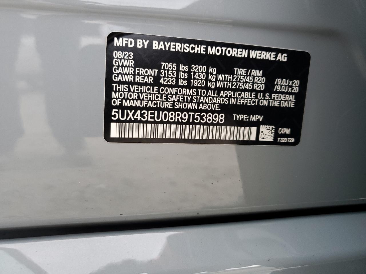 2024 BMW X5 xDrive50E - zdjęcie 13