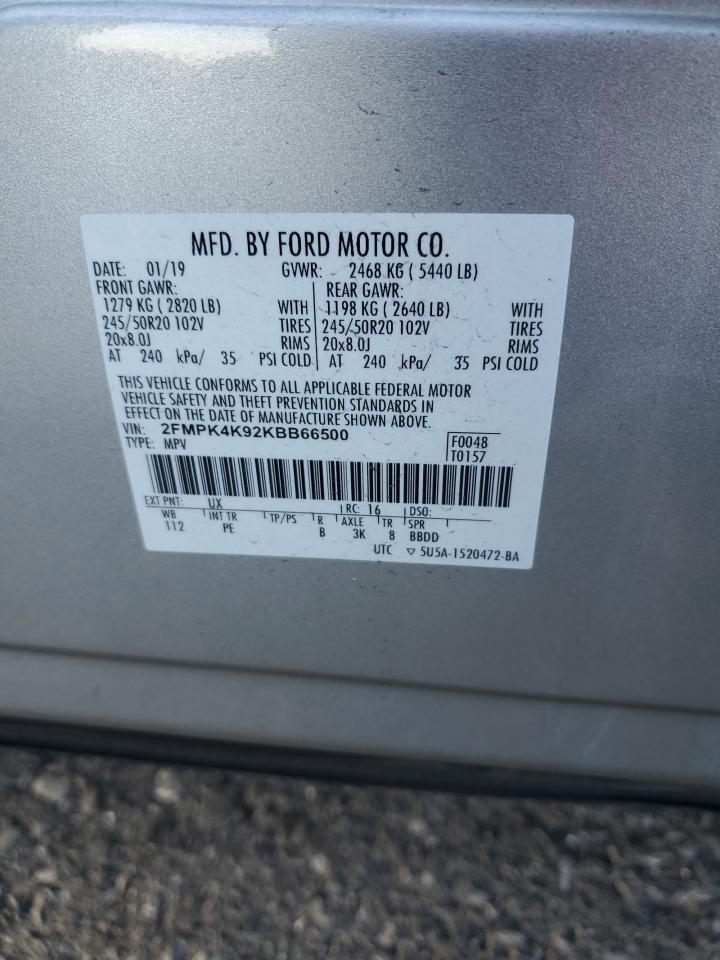 2019 Ford Edge - zdjęcie 13