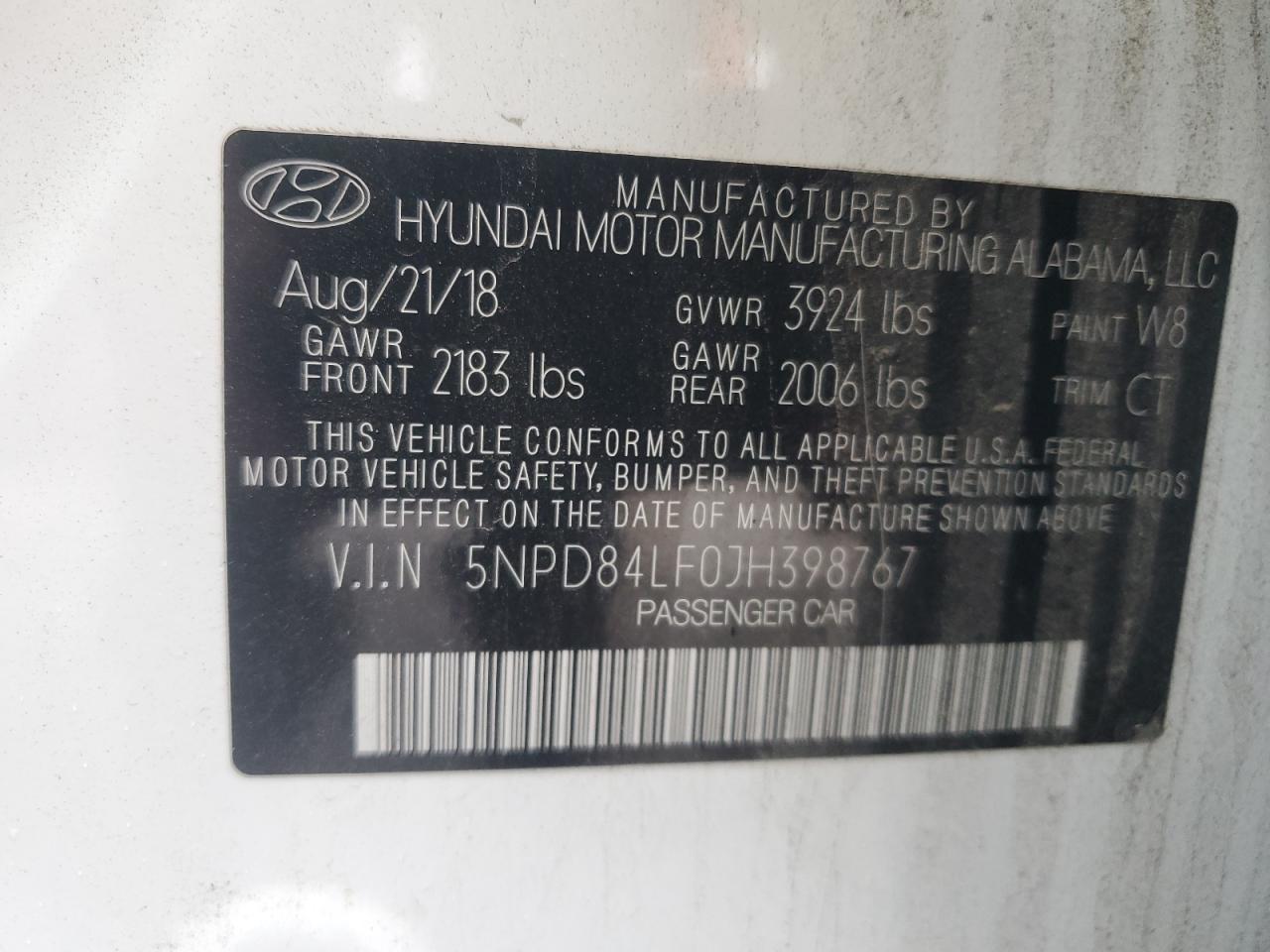 2018 Hyundai Elantra Sel - zdjęcie 12