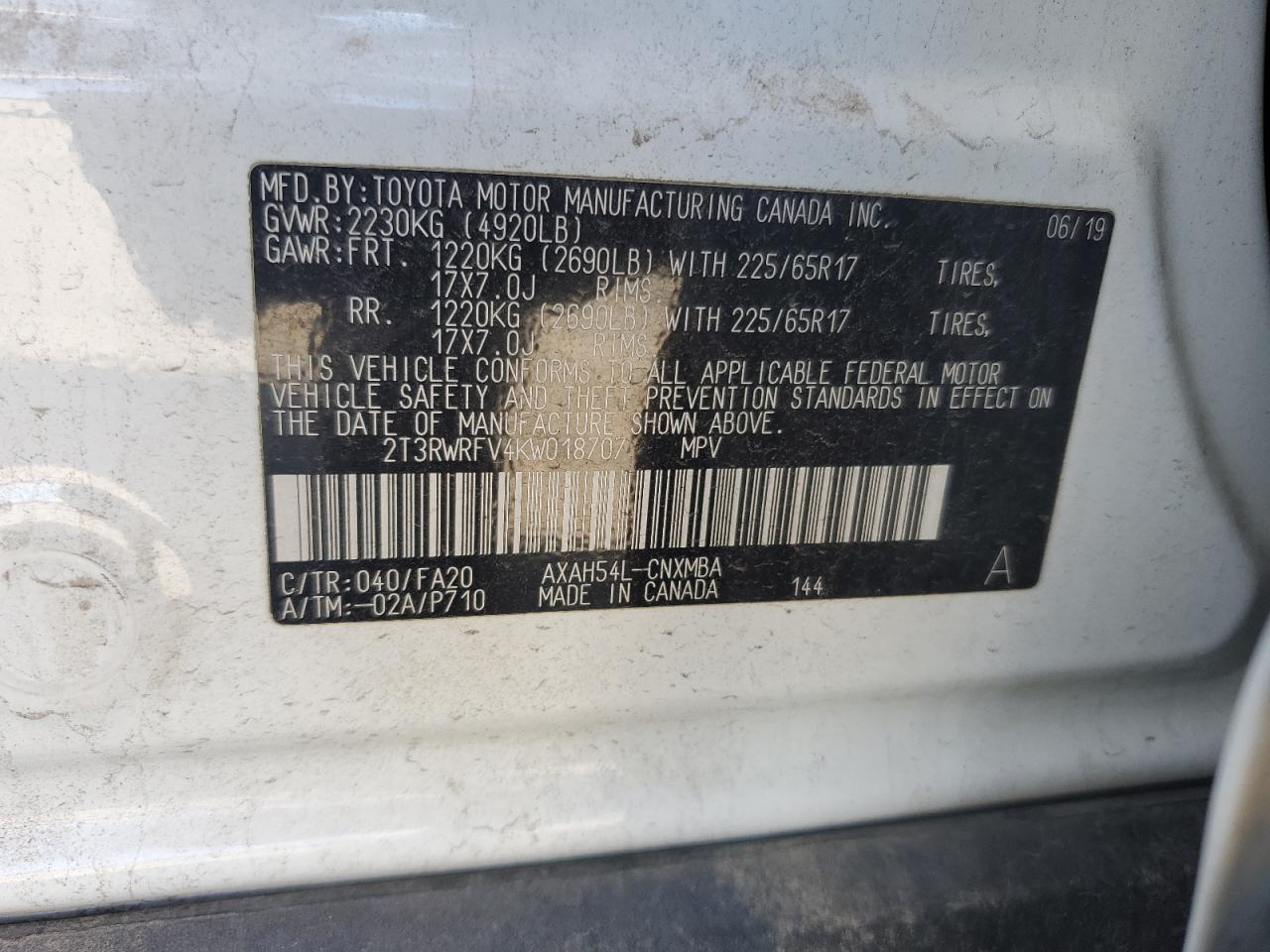 2019 Toyota RAV 4 - zdjęcie 14