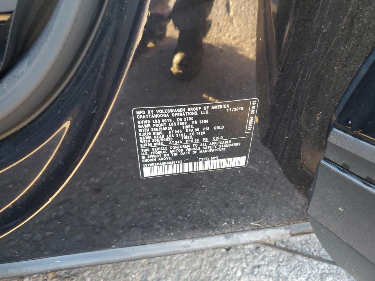 2019 Volkswagen Atlas - zdjęcie 13