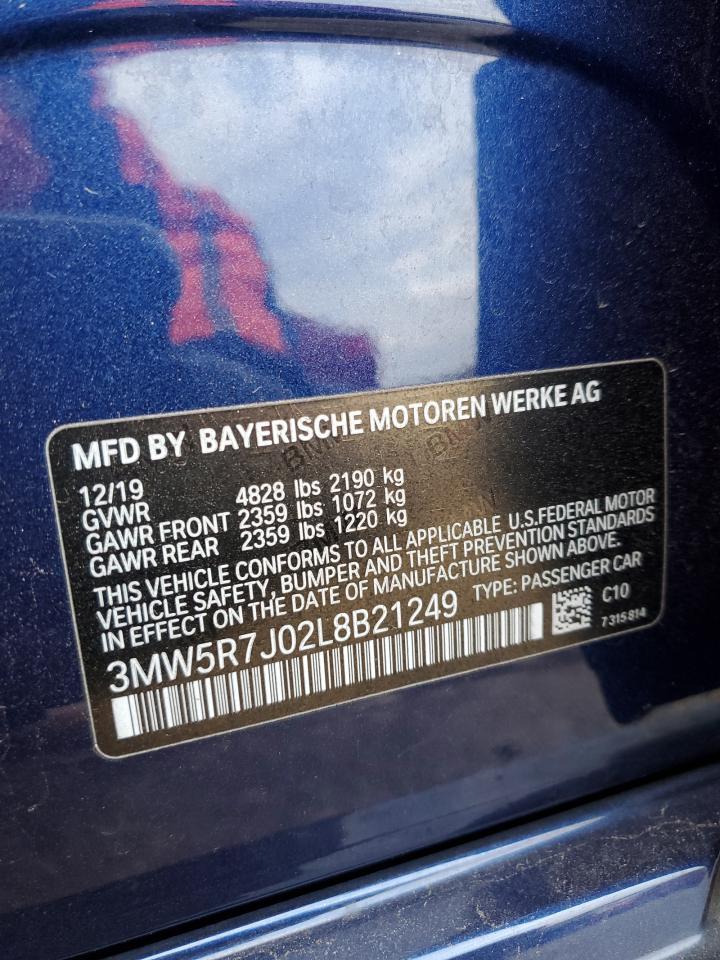 2020 BMW 330Xi - zdjęcie 13