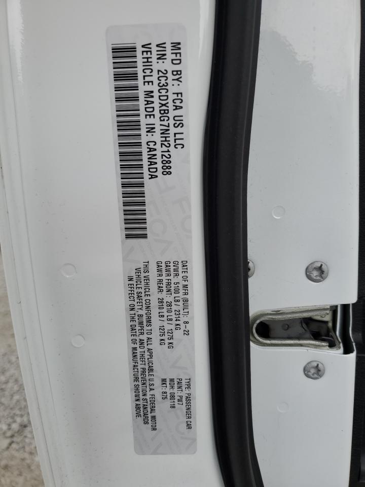 2022 Dodge Charger Sxt - zdjęcie 12