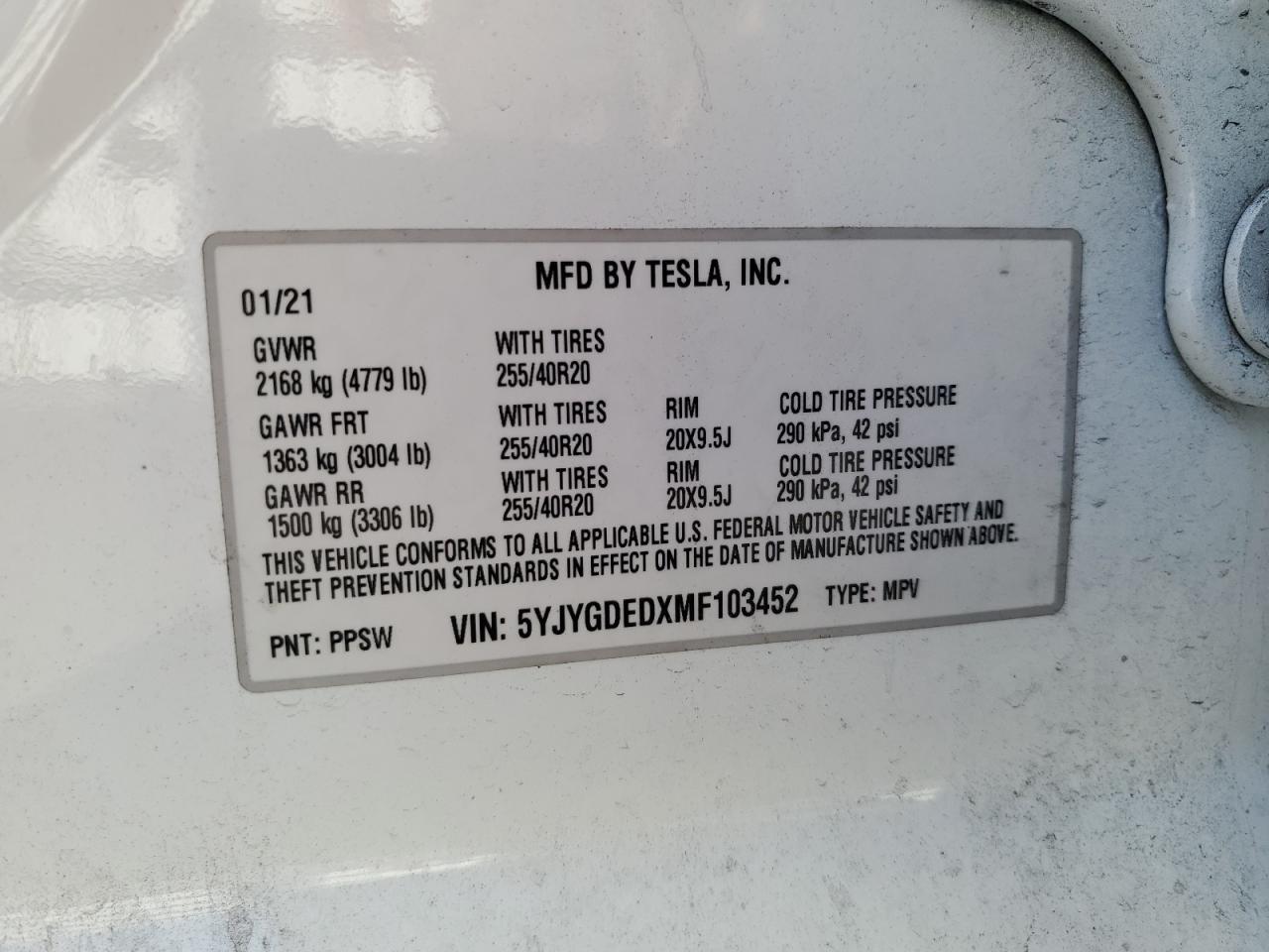 2021 Tesla Model Y - zdjęcie 13