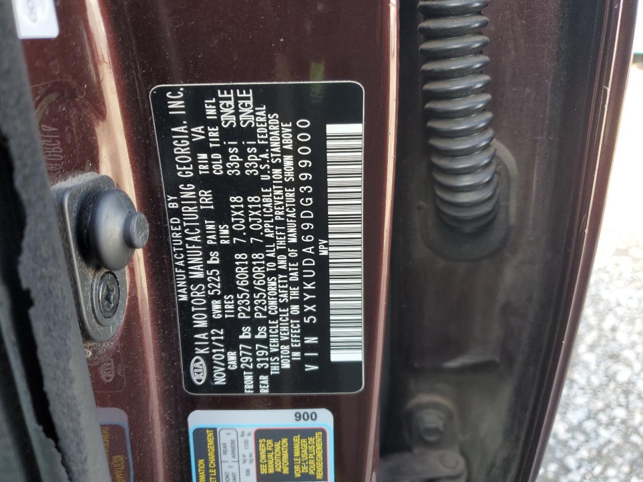 2013 Kia Sorento Ex - zdjęcie 13