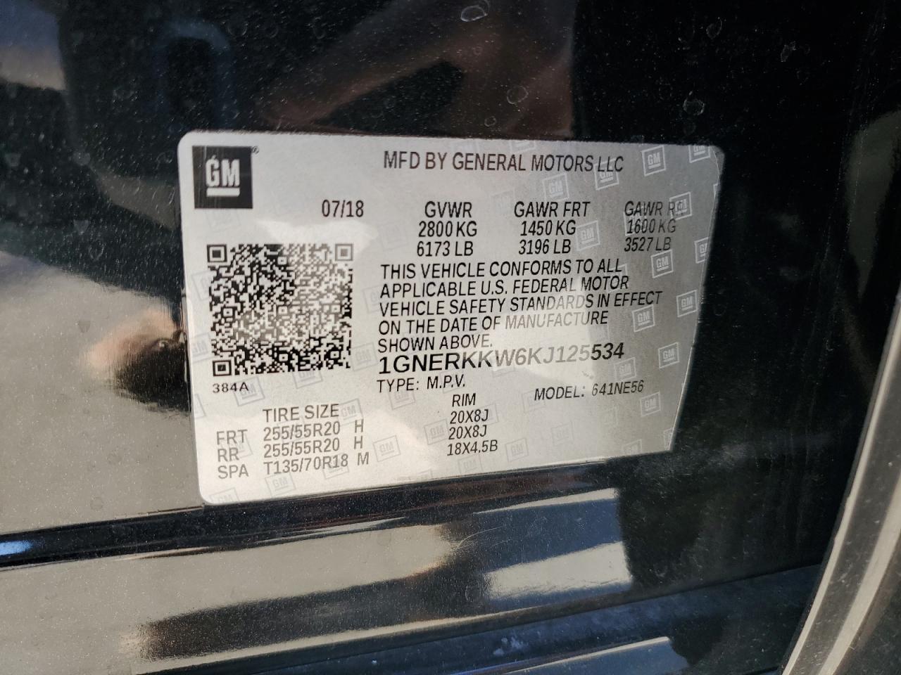 2019 Chevrolet Traverse Premier - zdjęcie 12