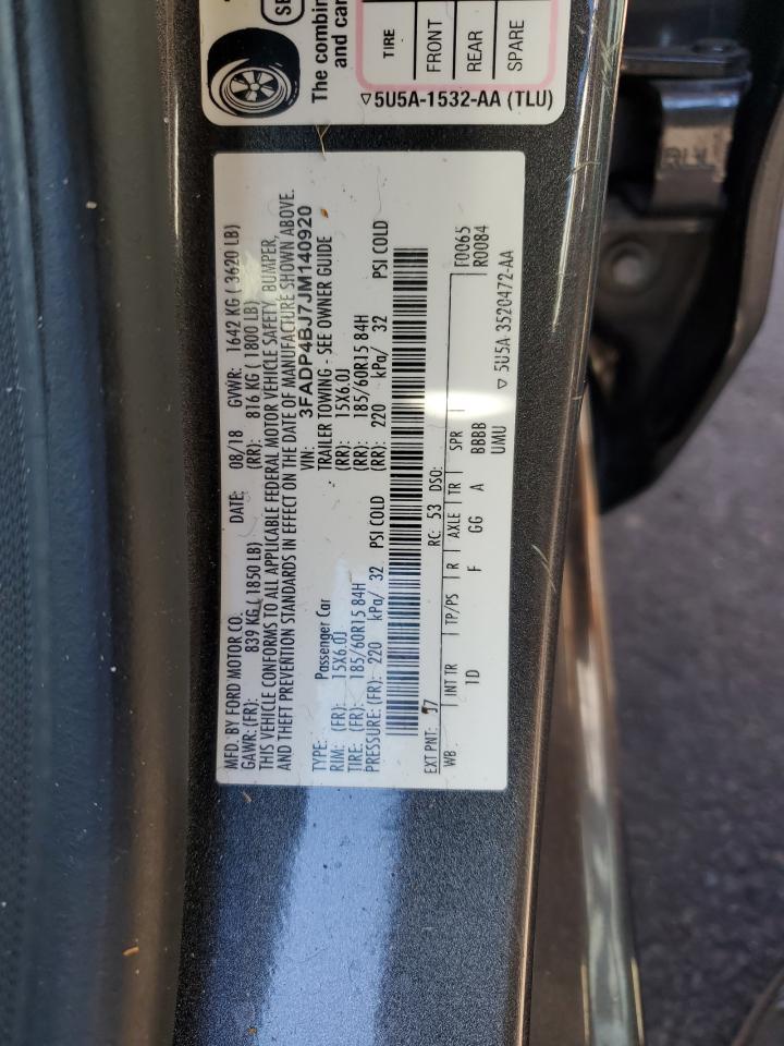 2018 Ford Fiesta Se - zdjęcie 13