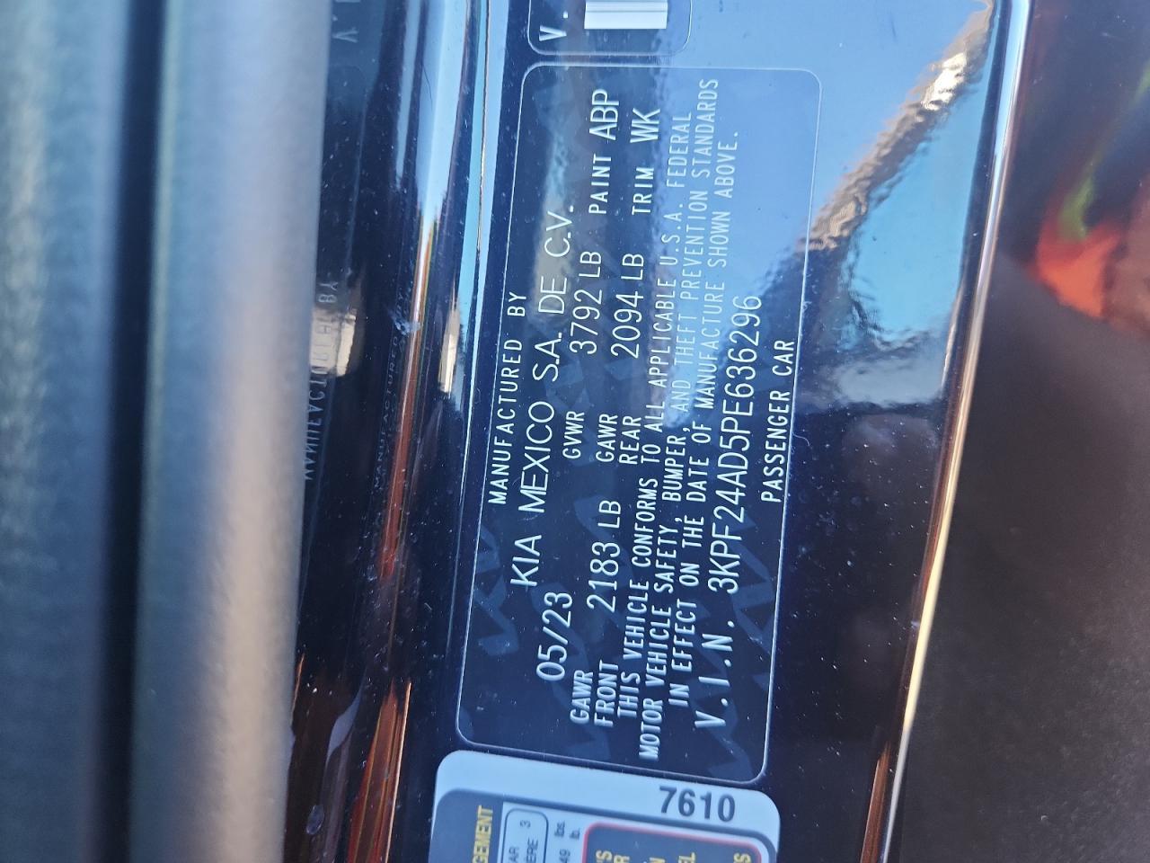 2023 Kia Forte Lx - zdjęcie 12