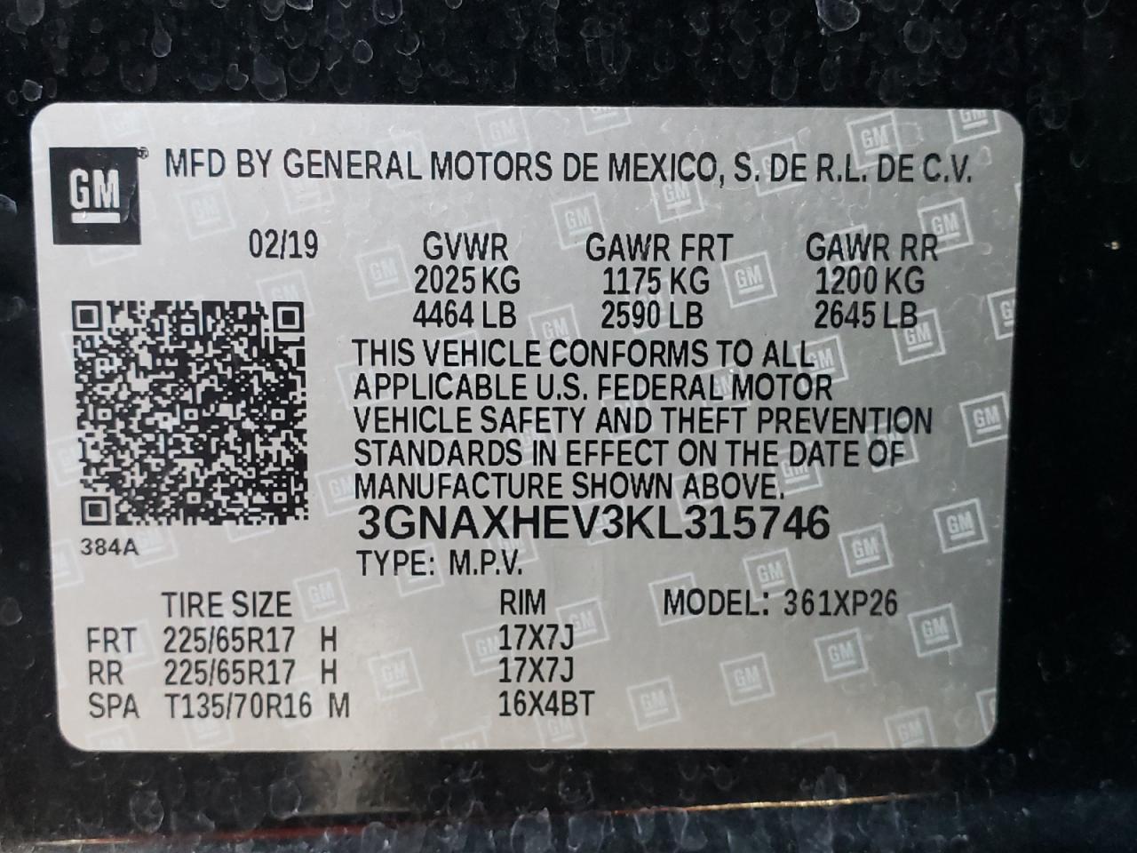 2019 Chevrolet Equinox - zdjęcie 13