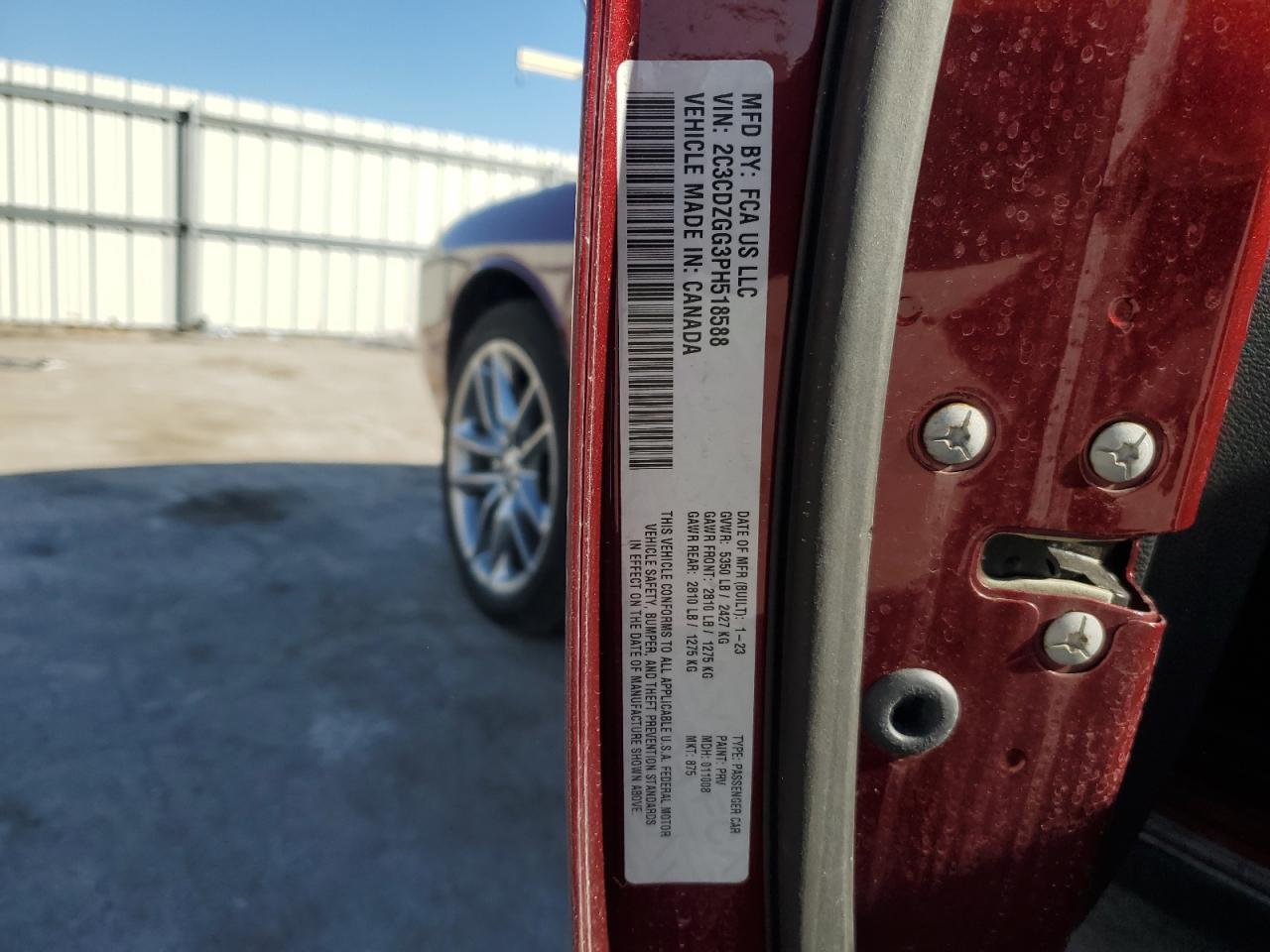 2023 Dodge Challenger Sxt - zdjęcie 12