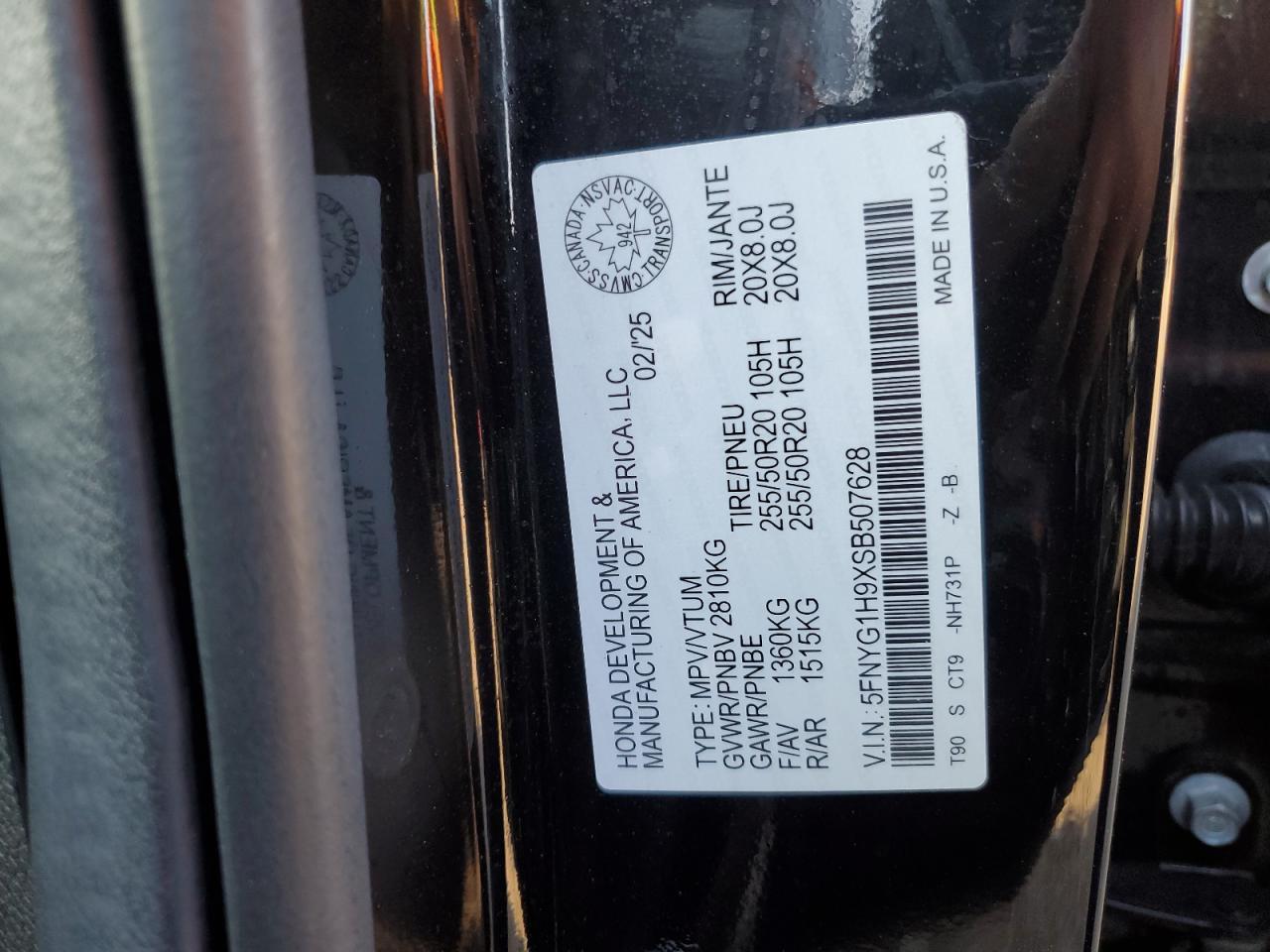 2025 Honda Pilot - zdjęcie 14