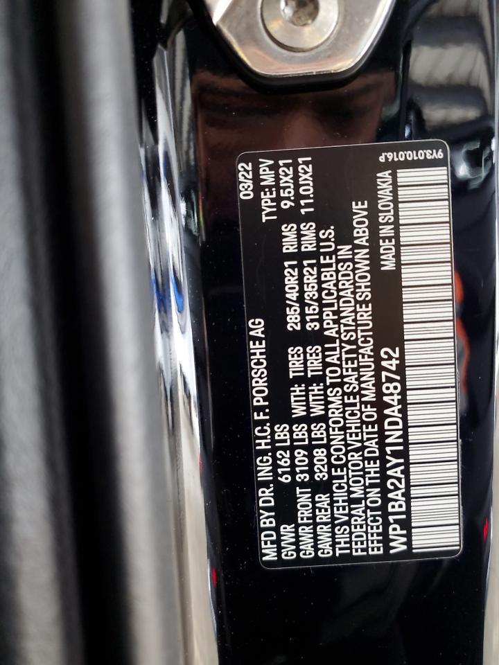 2022 Porsche Cayenne - zdjęcie 13