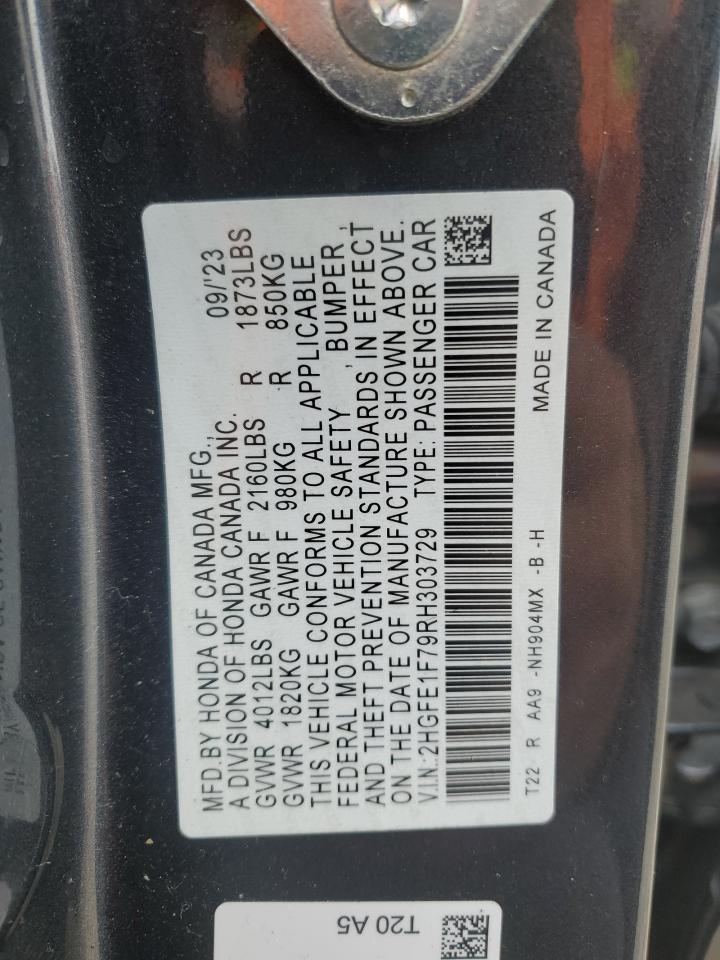 2024 Honda Civic - zdjęcie 12