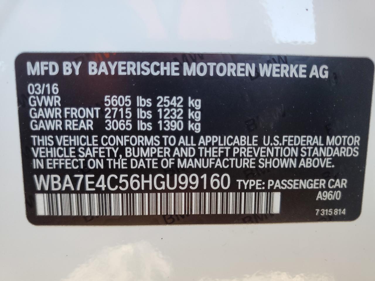 2017 BMW 740 Xi - zdjęcie 12