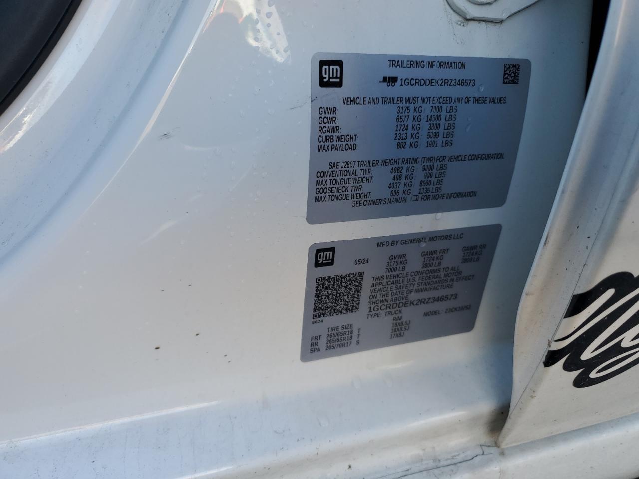 2024 Chevrolet Silverado K1500 Lt - zdjęcie 12