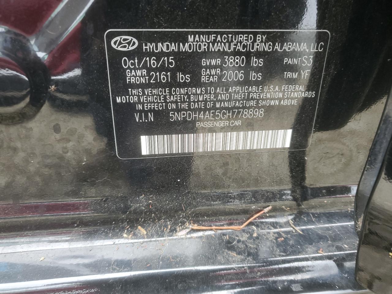 2016 Hyundai Elantra - zdjęcie 12