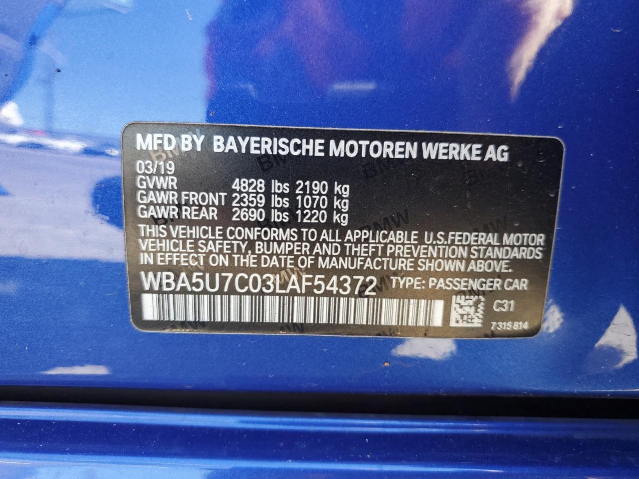2020 BMW Seria 3 - zdjęcie 12