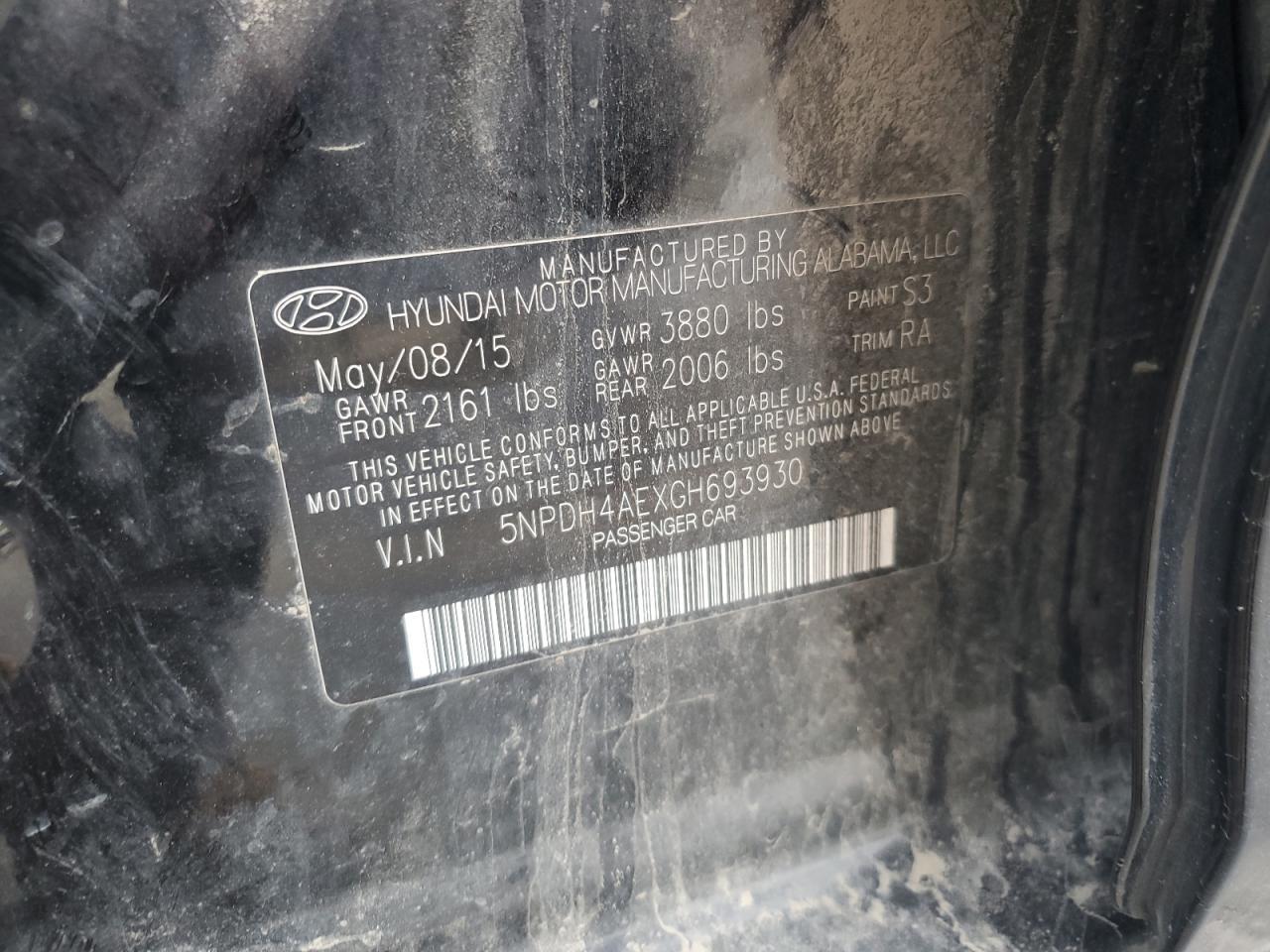 2016 Hyundai Elantra Se - zdjęcie 12