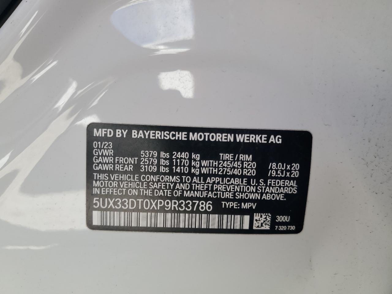 2023 BMW X4 xDrive30I - zdjęcie 12