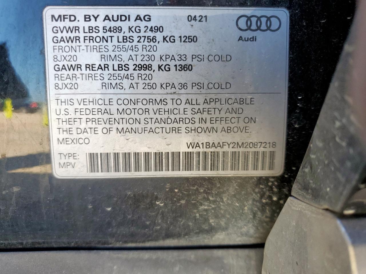 2021 Audi Q5 Premium Plus - zdjęcie 13