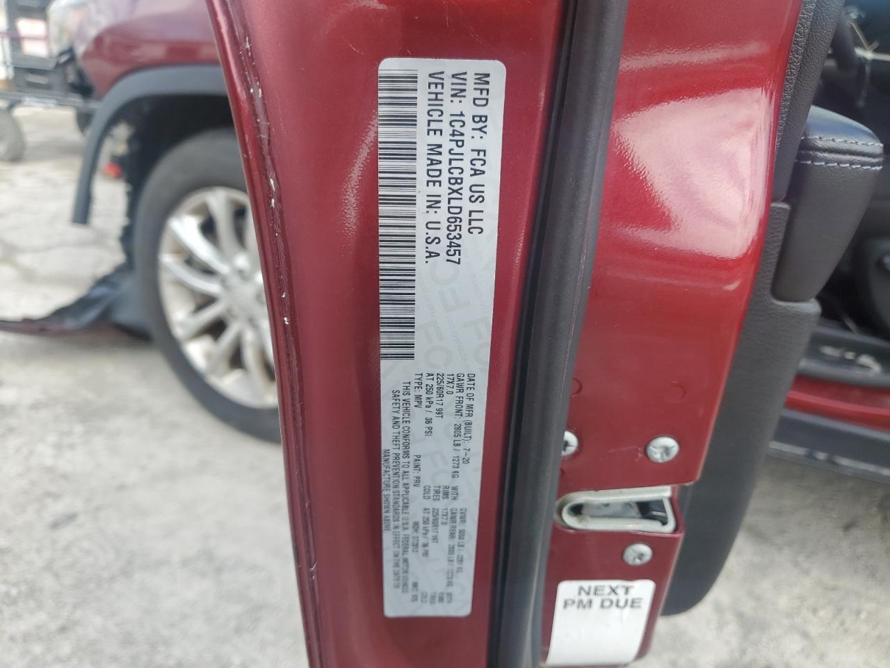 2020 Jeep Cherokee - zdjęcie 13