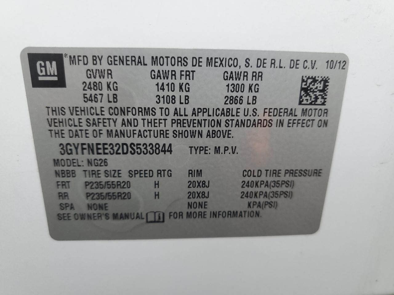 2013 Cadillac SRX - zdjęcie 13