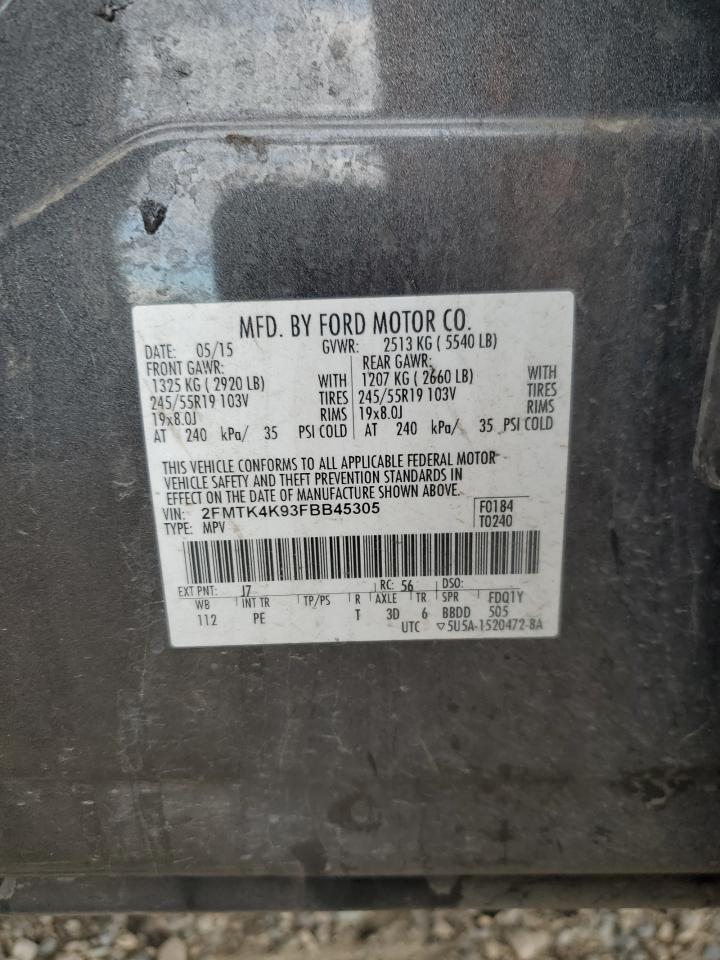 2015 Ford Edge Titanium - zdjęcie 14