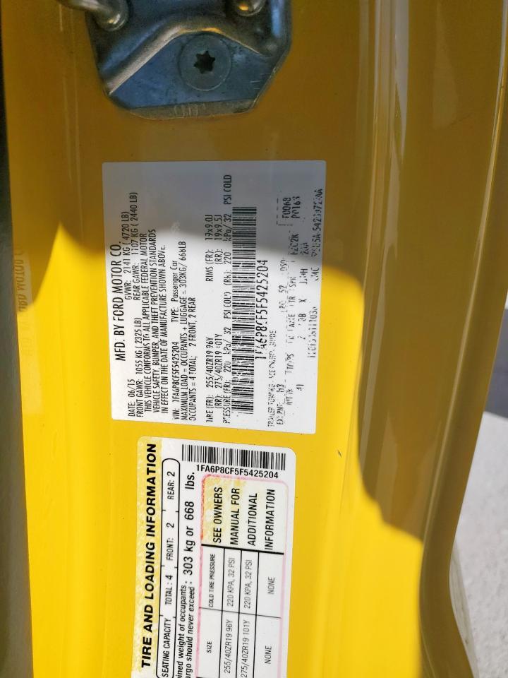 2015 Ford Mustang Gt - zdjęcie 12