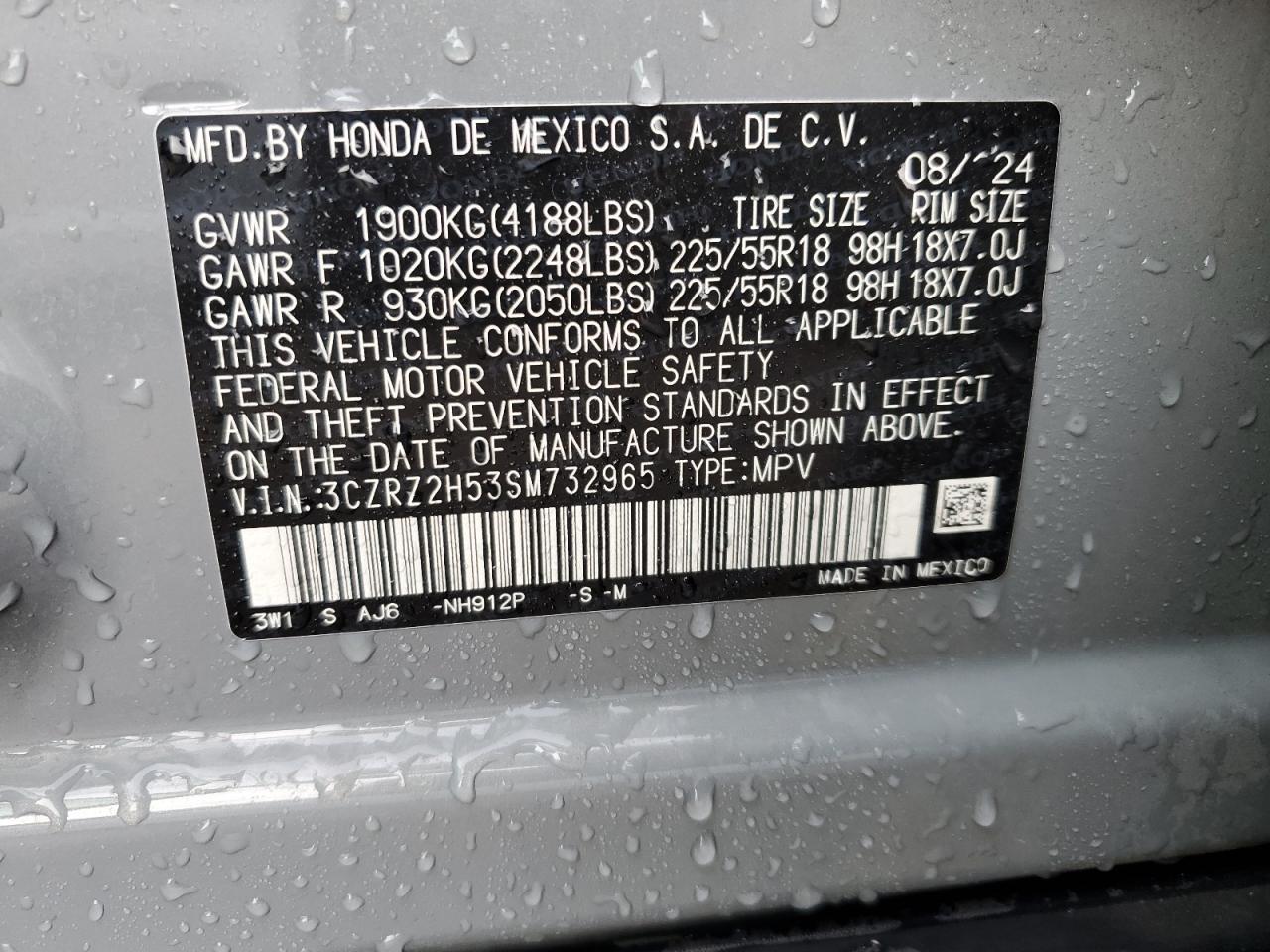 2025 Honda Hr-V Sport - zdjęcie 14