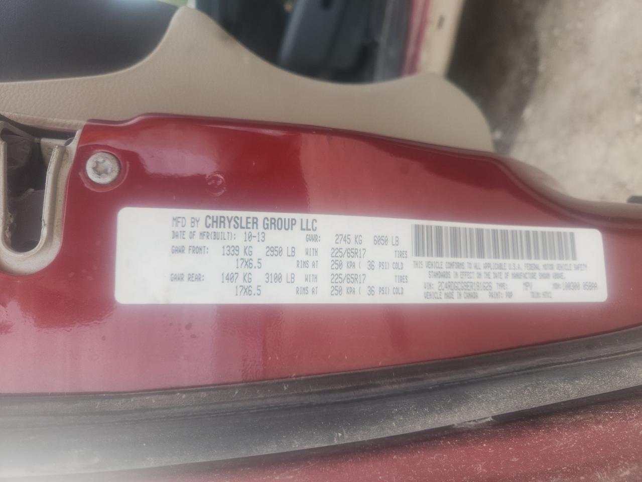 2014 Dodge Grand Caravan Sxt - zdjęcie 12