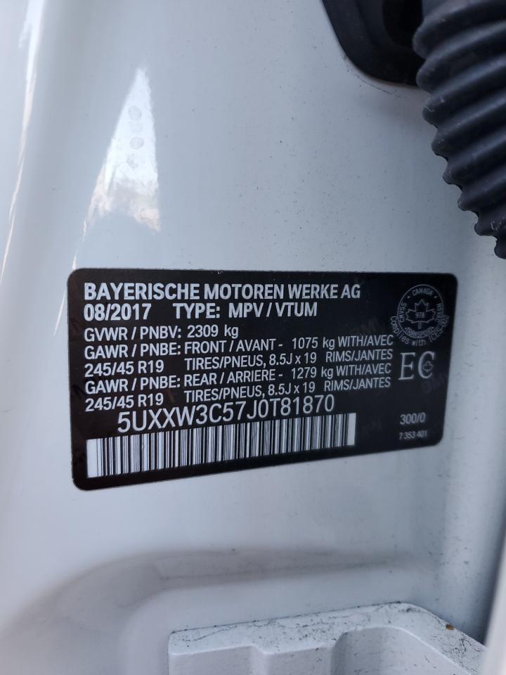 2018 BMW X4 xDrive28I - zdjęcie 12