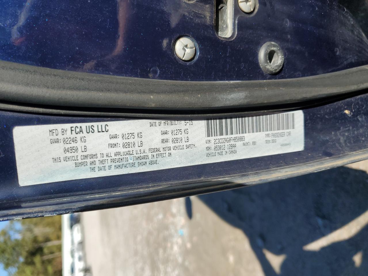 2015 Dodge Challenger Sxt - zdjęcie 12