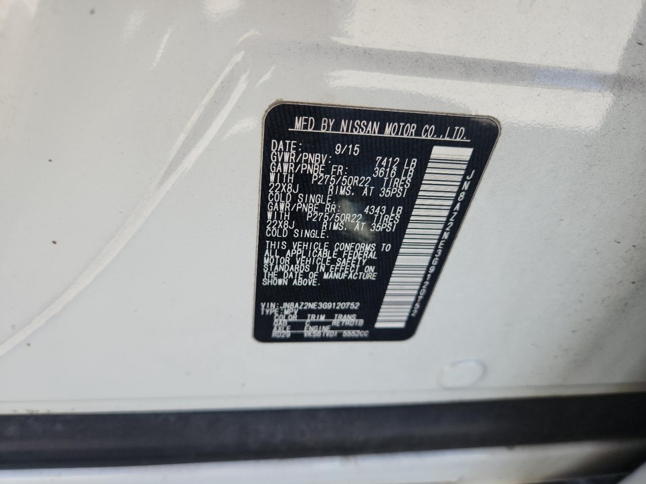 2016 Infiniti Qx80 - zdjęcie 14