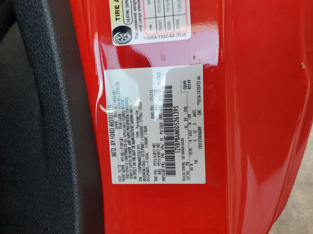 2013 Ford Mustang - zdjęcie 12