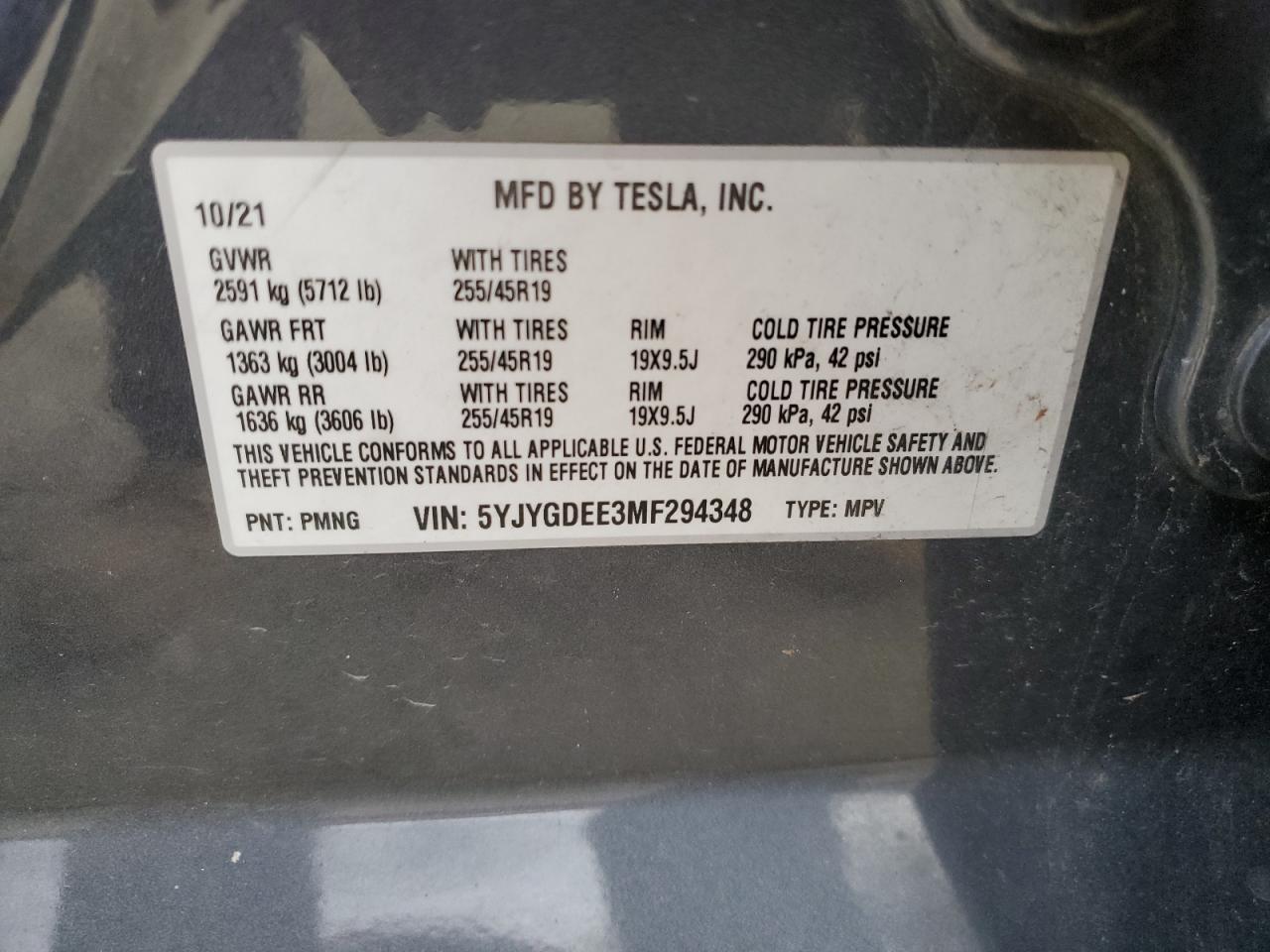 2021 Tesla Model Y - zdjęcie 13