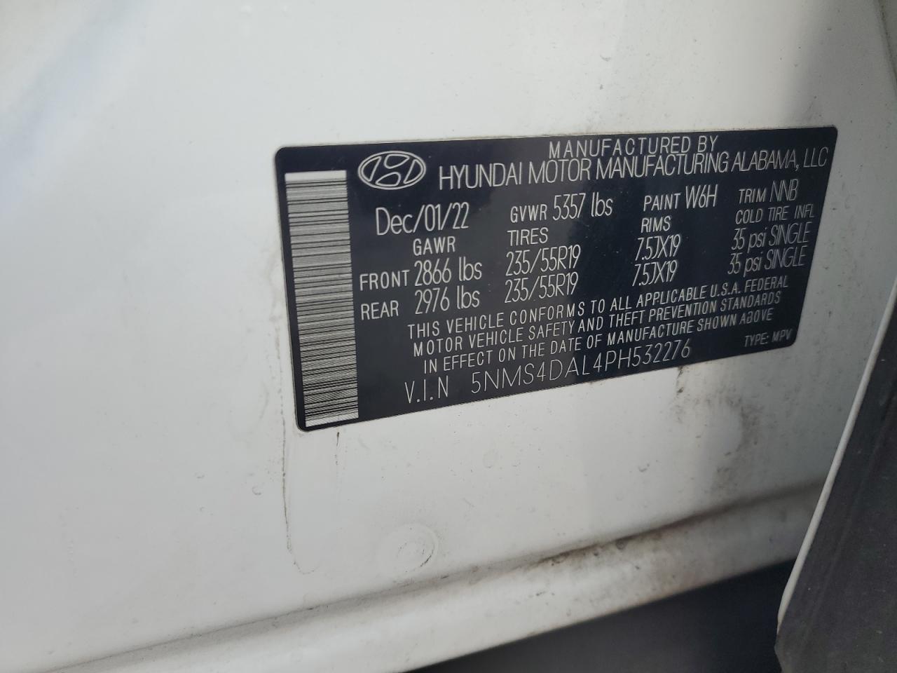 2023 Hyundai Santa Fe - zdjęcie 13