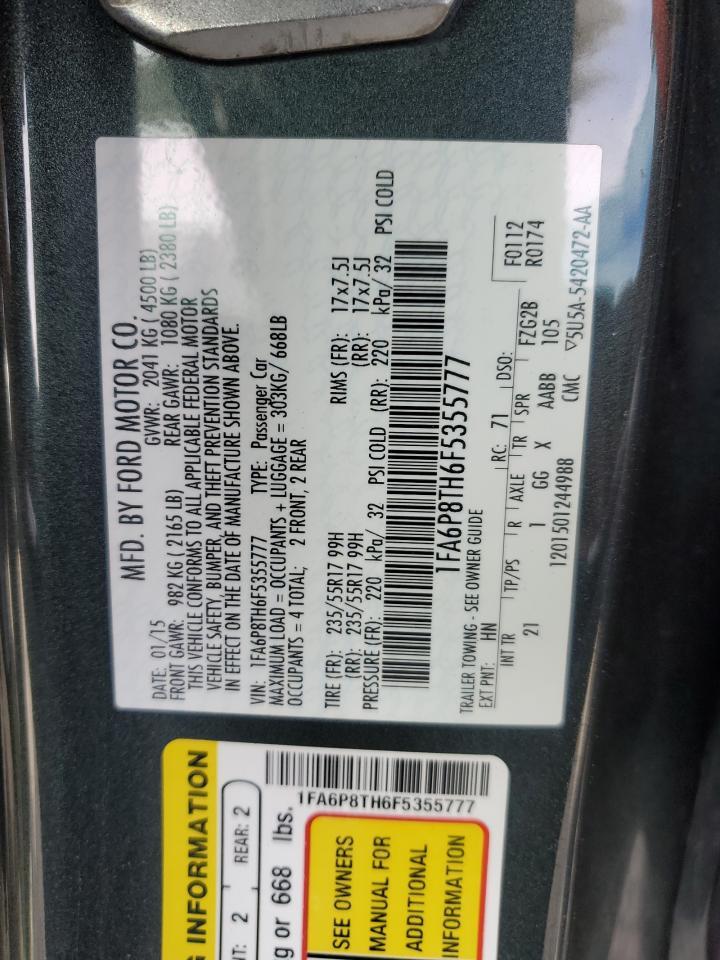 2015 Ford Mustang - zdjęcie 12