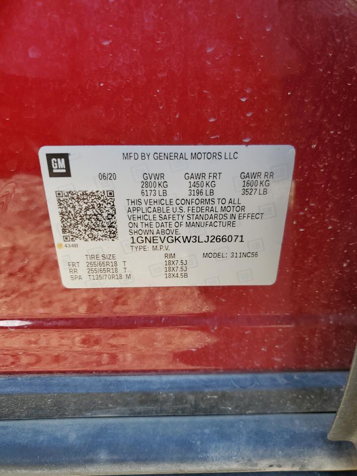 2020 Chevrolet Traverse Lt - zdjęcie 14