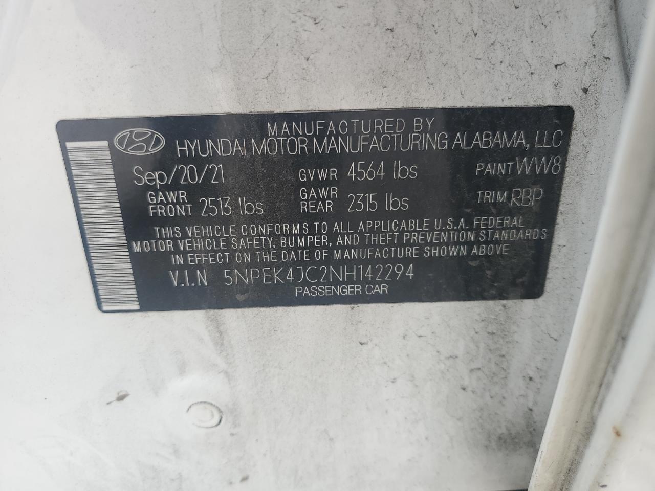 2022 Hyundai Sonata - zdjęcie 12