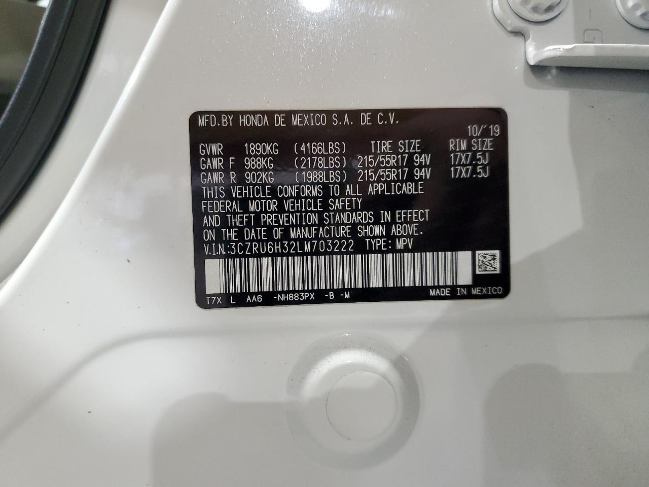 2020 Honda HR-V - zdjęcie 13