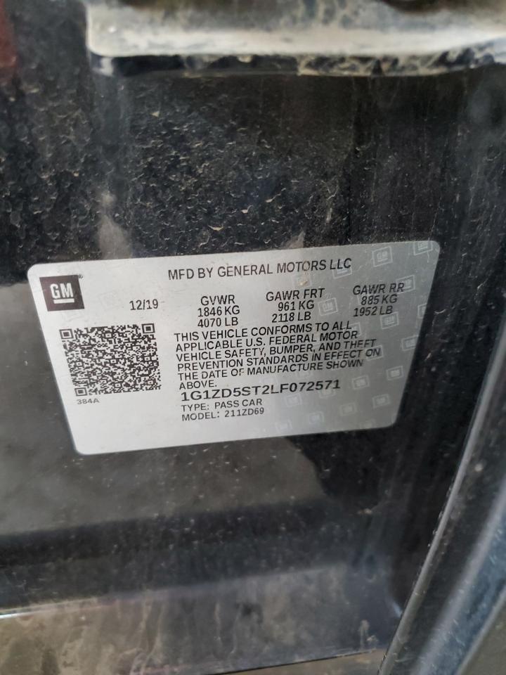 2020 Chevrolet Malibu Lt - zdjęcie 12